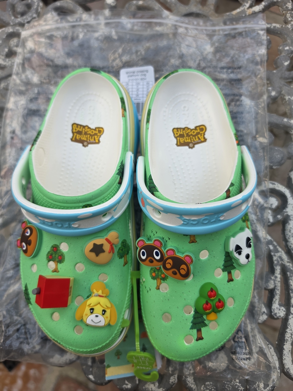 NEW Animal Crossing Animal Clogs. Womens Size 8.